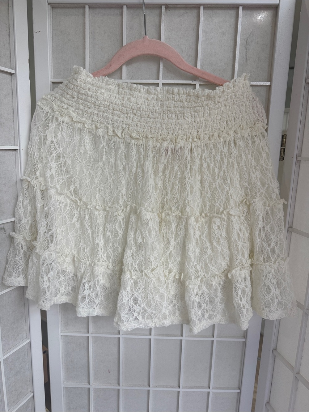 Pink Lily Mini Skort